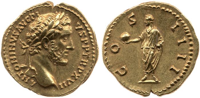 реверс RIC III Antoninus Pius 233B