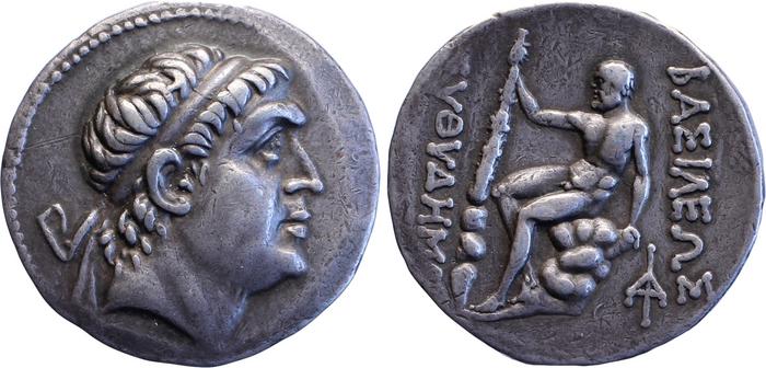 аверс Bactrian and Indo-Greek Coinage Euthydemus I 2.2