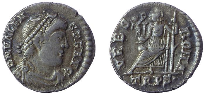 RIC IX Treveri 27B, реверс, bm