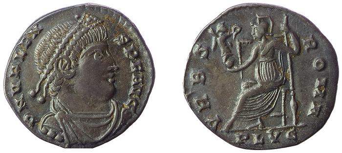 RIC IX Lugdunum 9B, реверс, bm