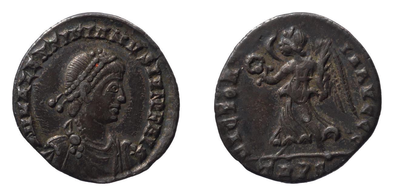 RIC IX Treveri 43, аверс, bm