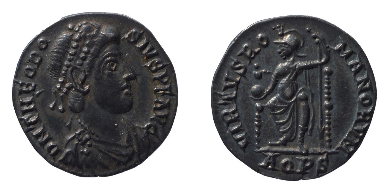 RIC IX Aquileia 28D, аверс, bm