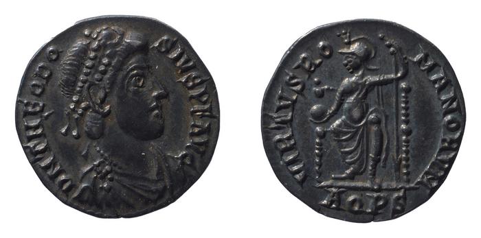 RIC IX Aquileia 28D, реверс, bm