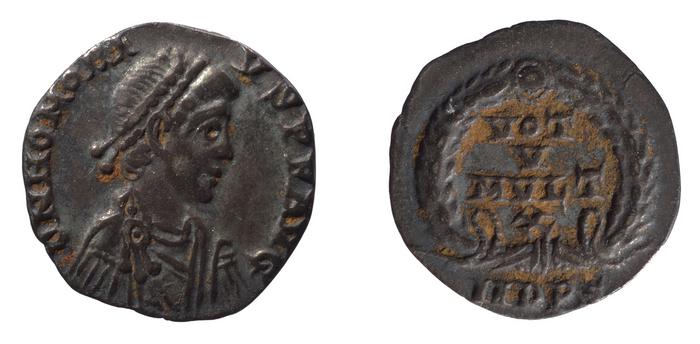 RIC IX Mediolanum 26, реверс, bm