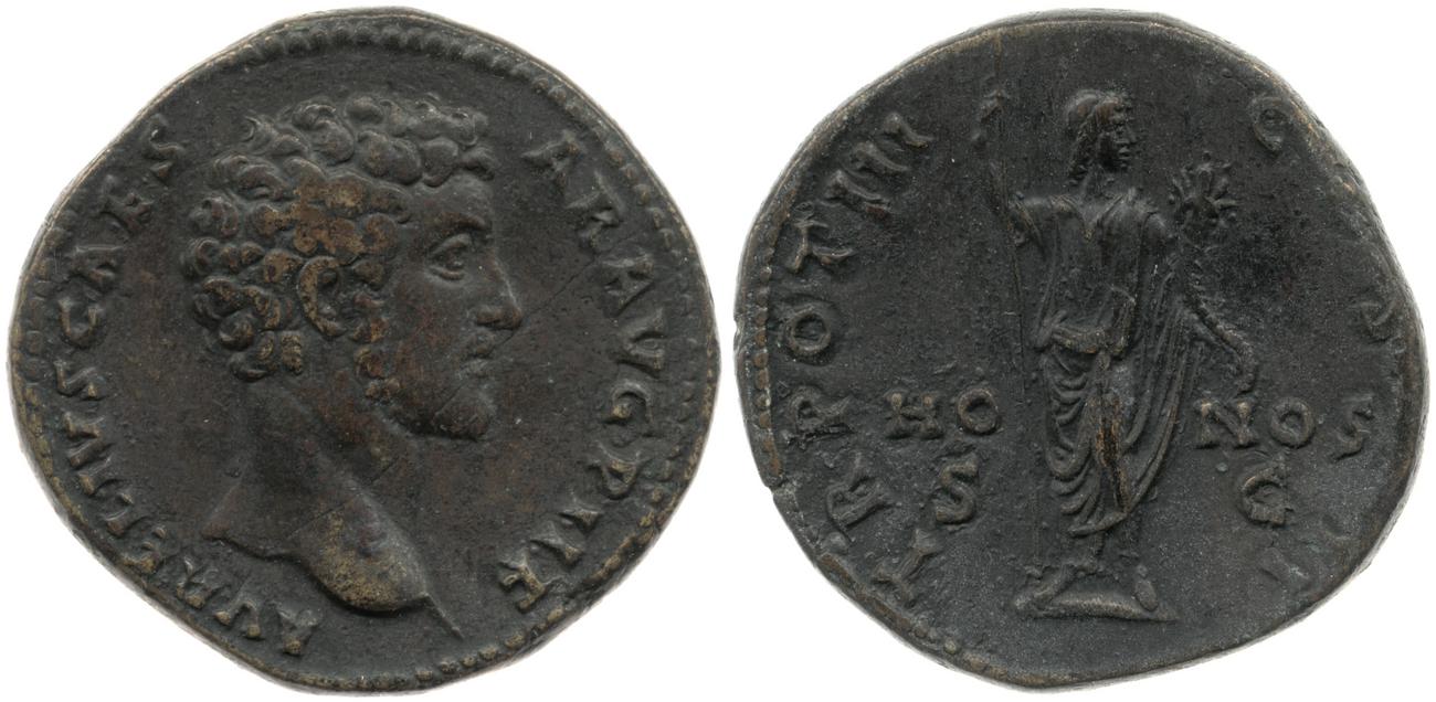 RIC III Antoninus Pius 1279, аверс, bm