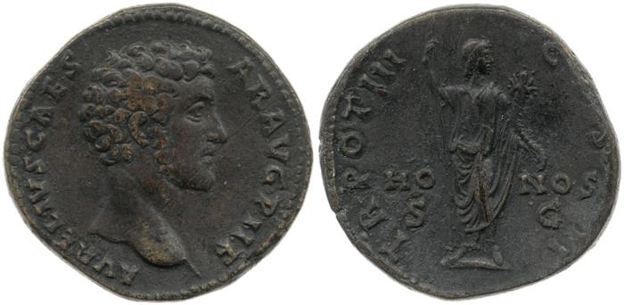 RIC III Antoninus Pius 1279, реверс, bm