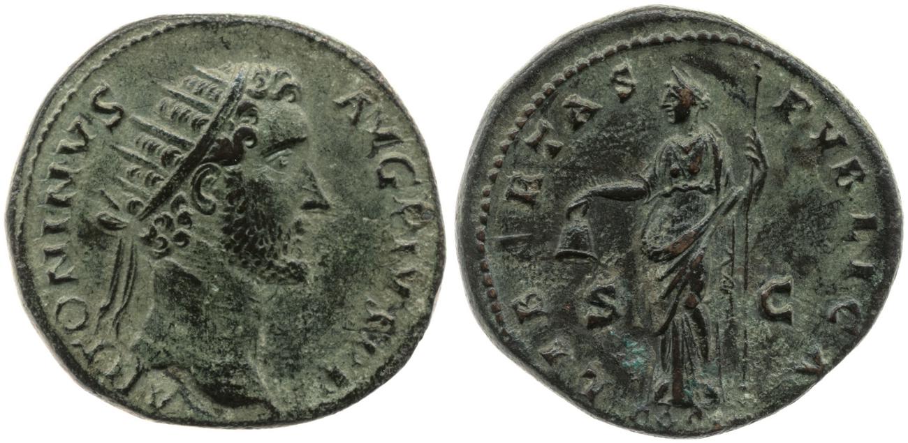 аверс RIC III Antoninus Pius 551