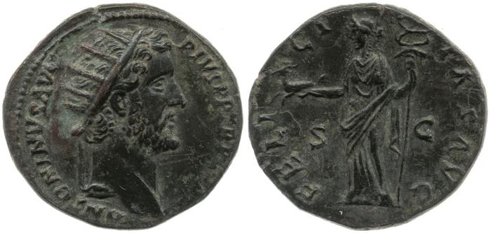 реверс RIC III Antoninus Pius 659