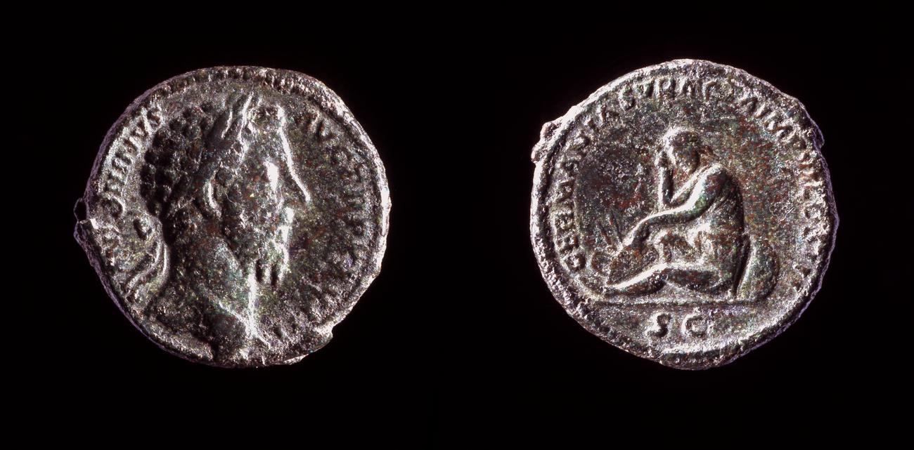 RIC III Marcus Aurelius 1094, аверс, bm