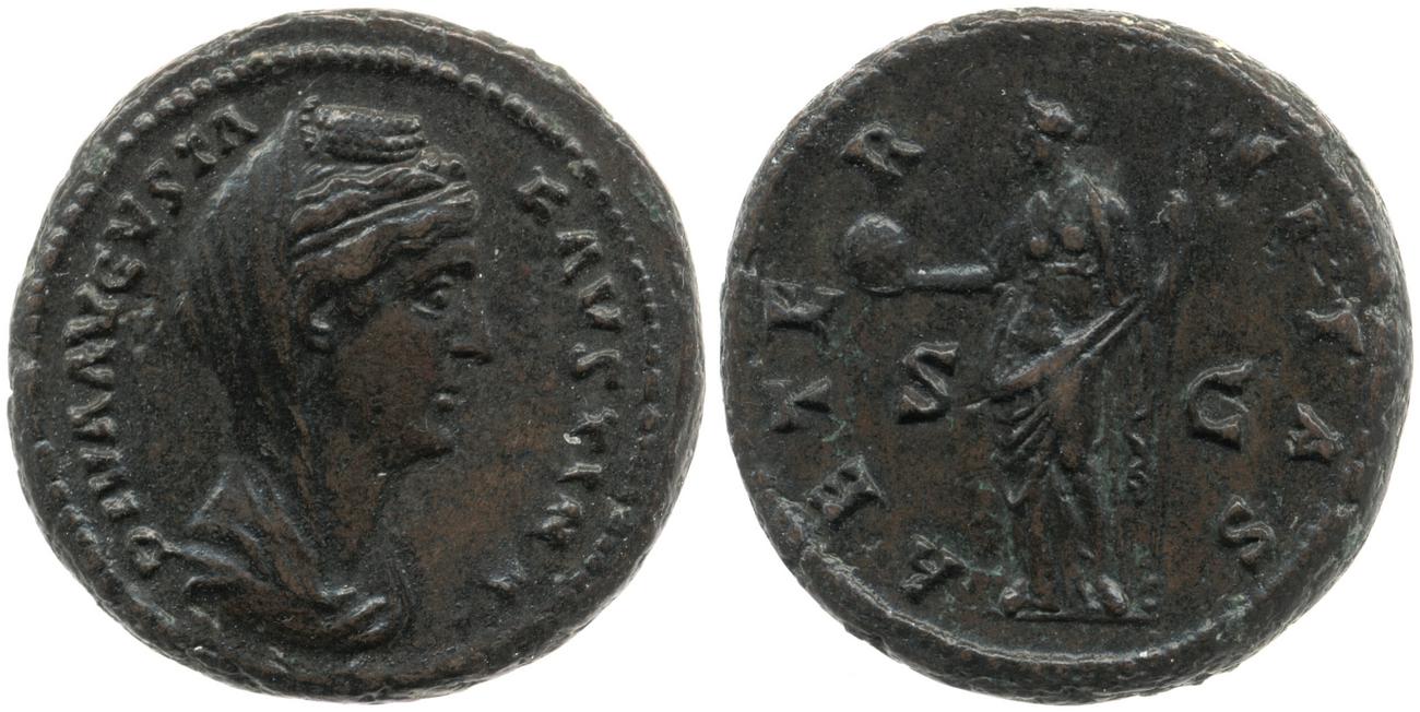 RIC III Antoninus Pius 1163a, аверс, bm