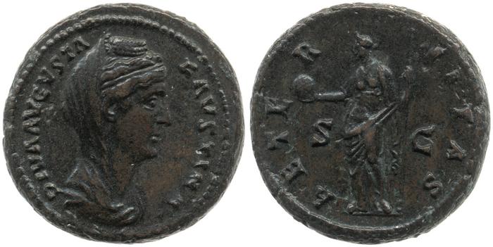 RIC III Antoninus Pius 1163a, реверс, bm