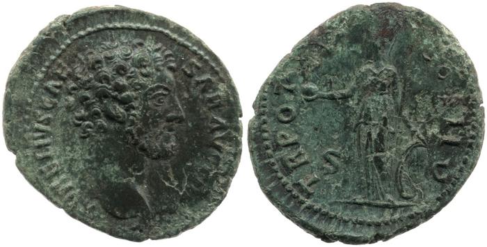 реверс RIC III Antoninus Pius 1305a