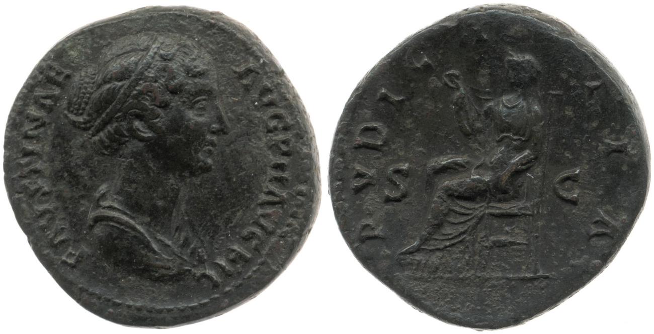 аверс RIC III Antoninus Pius 1404b