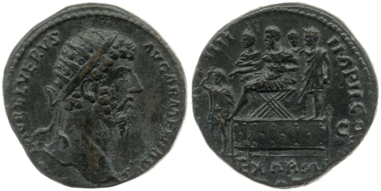 аверс RIC III Marcus Aurelius 1373