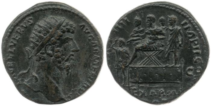 реверс RIC III Marcus Aurelius 1373