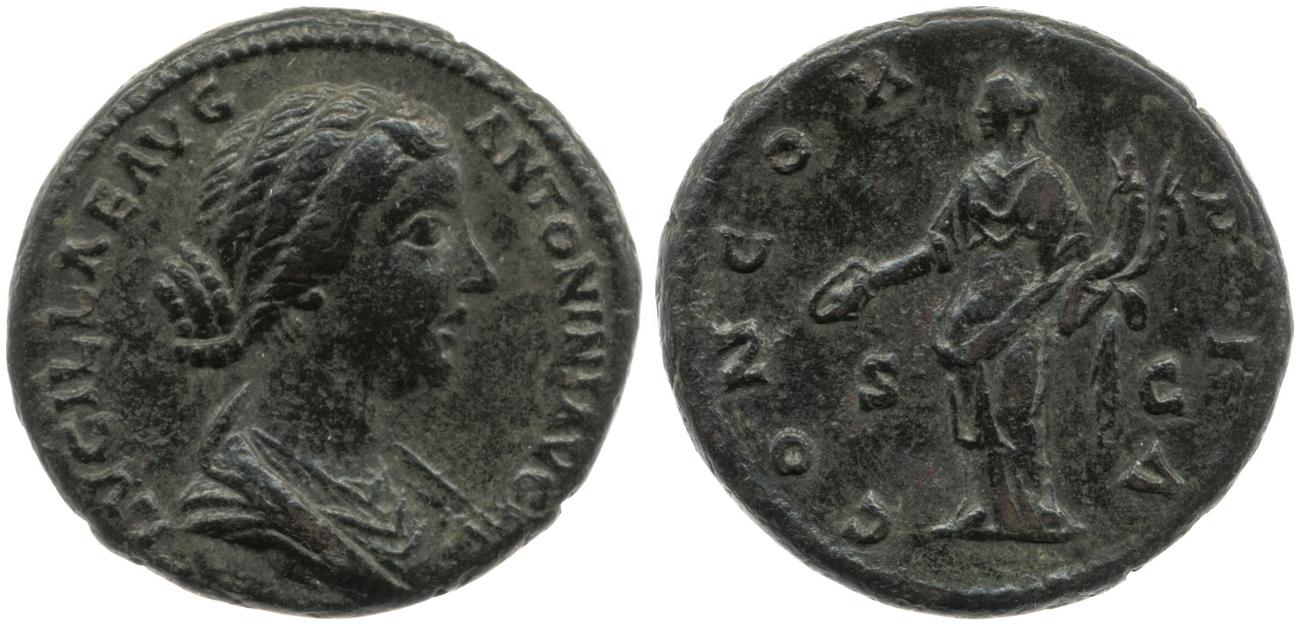 аверс RIC III Marcus Aurelius 1733
