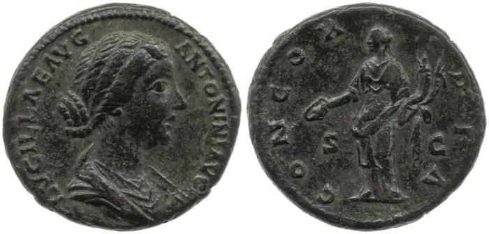 реверс RIC III Marcus Aurelius 1733
