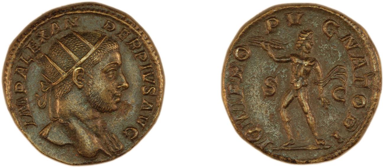 RIC IV Severus Alexander 629, аверс, bm