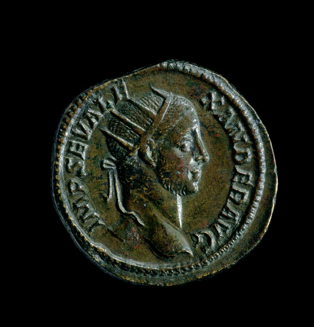 RIC IV Severus Alexander 601, аверс, bm