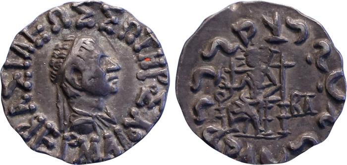 аверс Bactrian and Indo-Greek Coinage Hermaeus 11.1