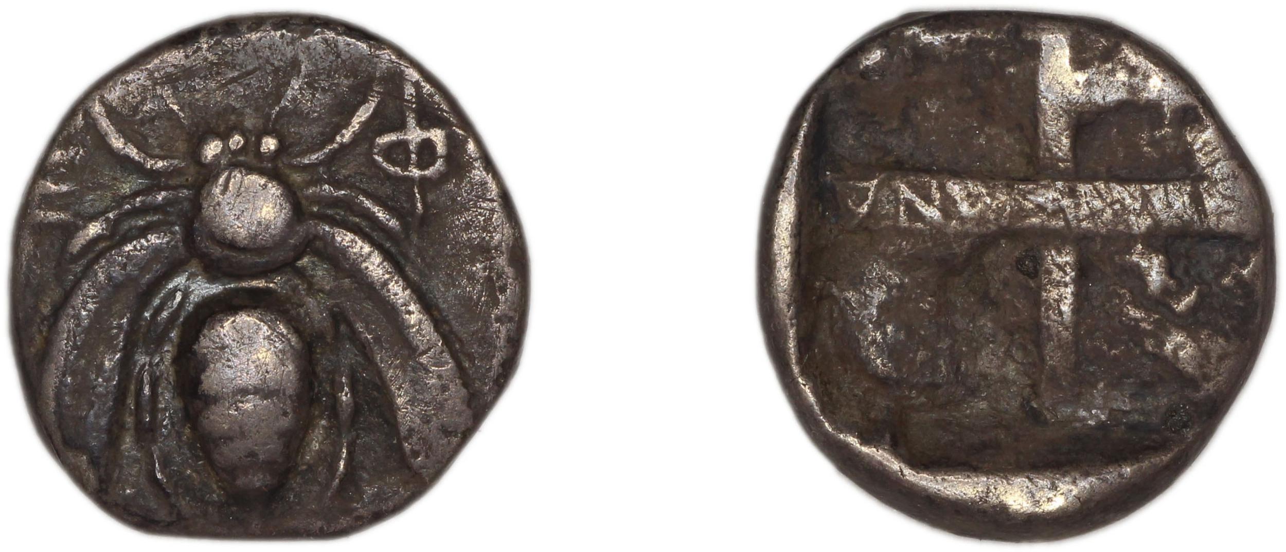 Ephesus Kinns and Holt 2023 Period I, AR I-II, аверс, bm