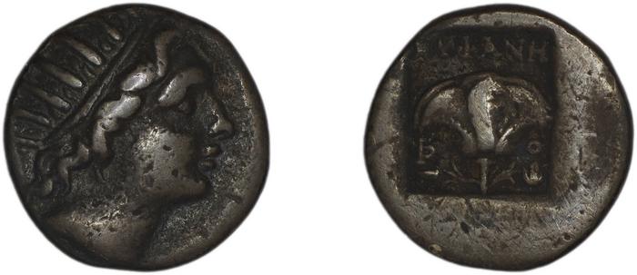 Rhodes Jenkins 1989 Group E drachms, реверс, bm