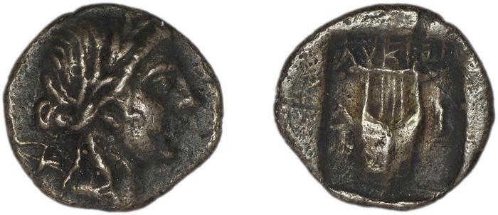 реверс Lycian League Limyra Troxell 1982 2.56
