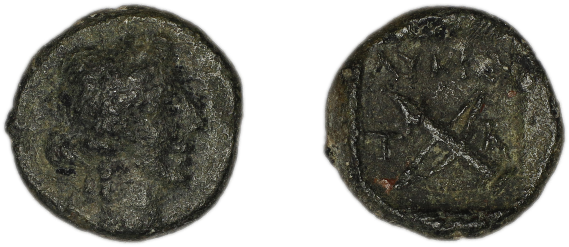 аверс Lycian League Tlos Troxell 1982 3.65