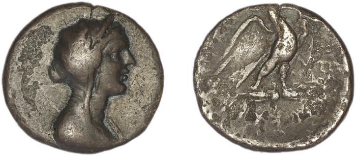 реверс Aphrodisias, Caria MacDonald 1992 3