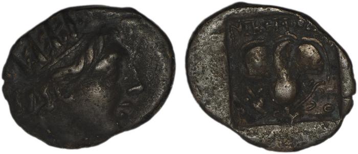 Rhodes Jenkins 1989 Group E drachms, реверс, bm