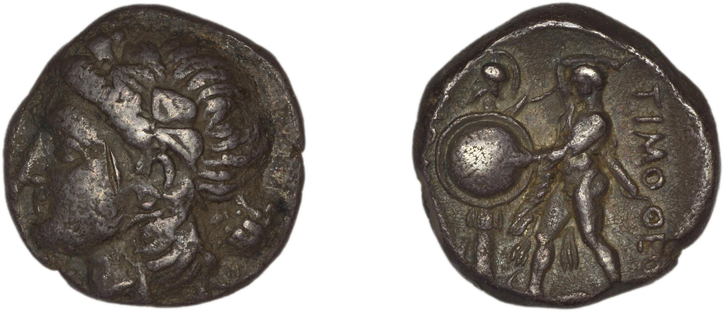 Timotheus of Heracleia Heracleia Pontica Waddington 1908 33-37, аверс, bm