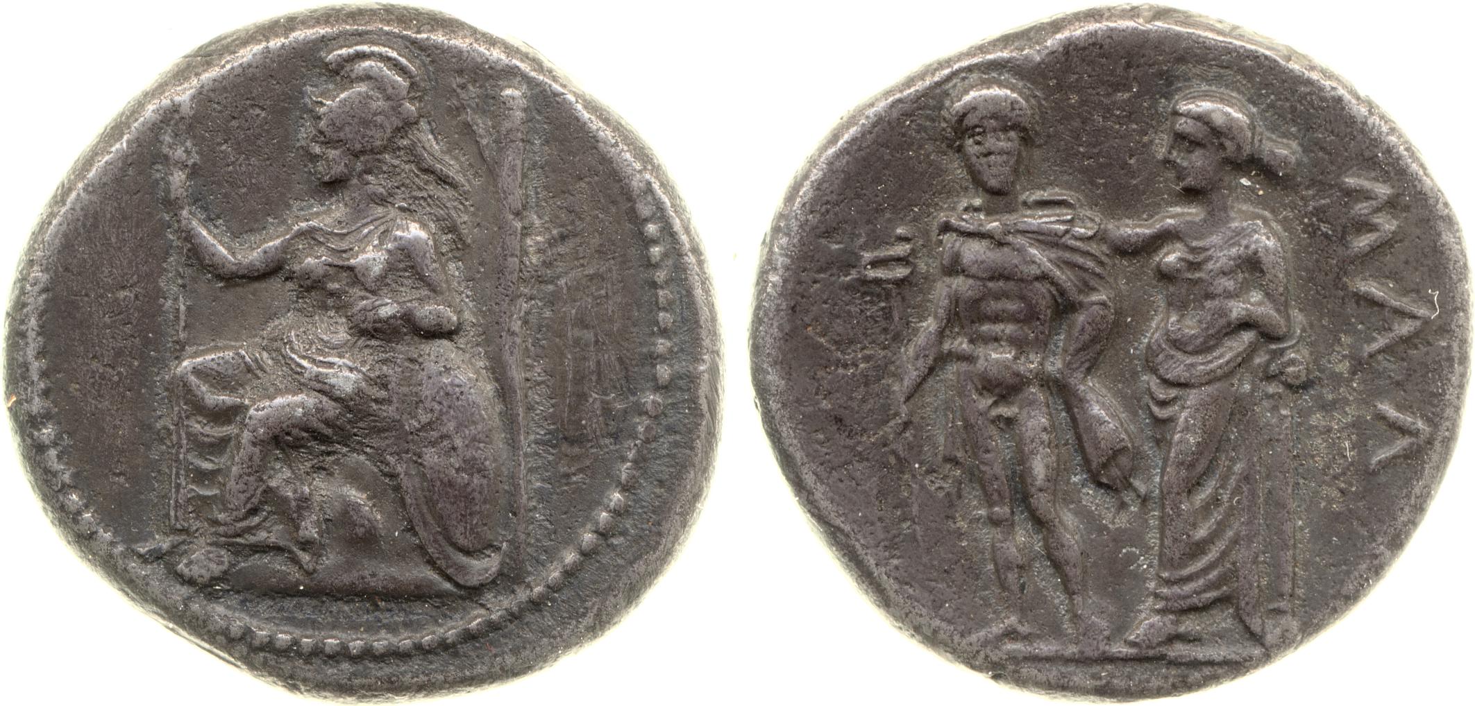 аверс Mallus Babelon 1910 1410