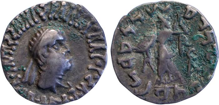 Apollodotus II of Bactria rev