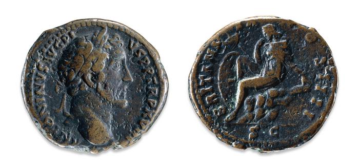 RIC III Antoninus Pius 934, реверс, bm