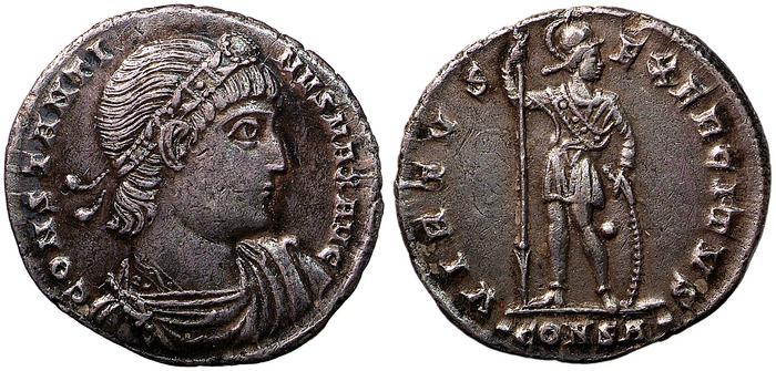 реверс RIC VII Constantinople 58