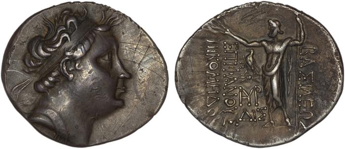 Nicomedes IV of Bithynia Bithynia Waddington 1908 40, реверс, bm