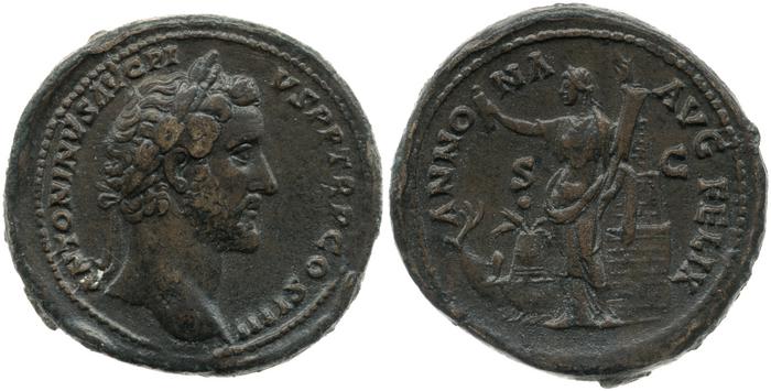 реверс RIC III Antoninus Pius 757