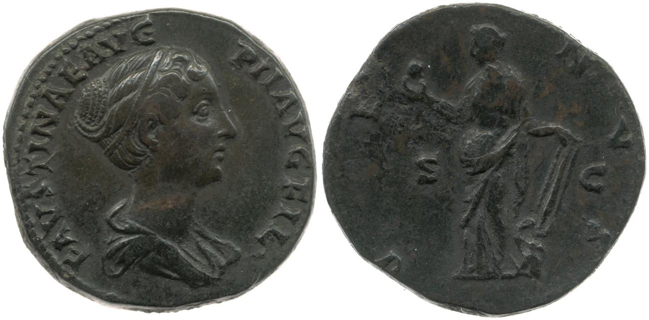 RIC III Antoninus Pius 1388C, аверс, bm
