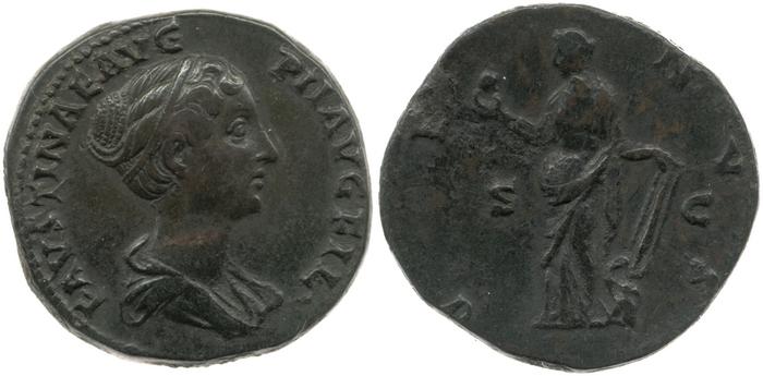 RIC III Antoninus Pius 1388C, реверс, bm