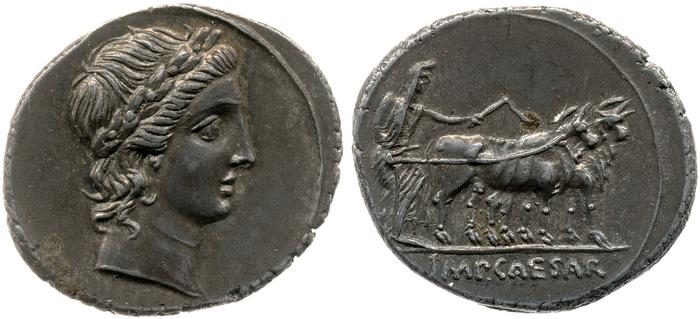 RIC I (second edition) Augustus 272, реверс, bm