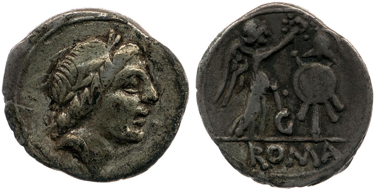 RRC 373/1b, аверс, bm