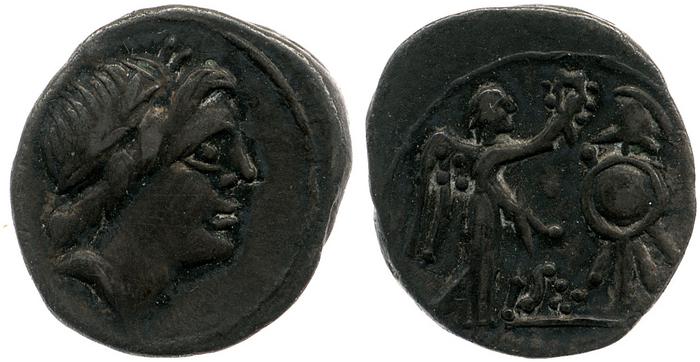 RRC 373/1b, реверс, bm