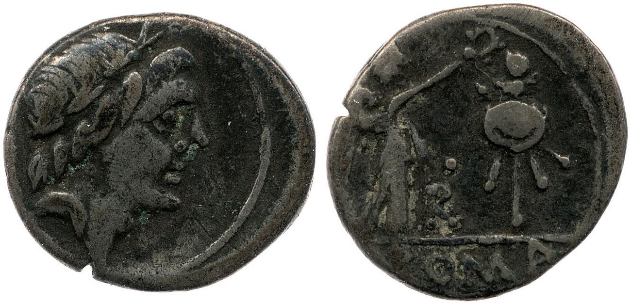 RRC 373/1b, аверс, bm