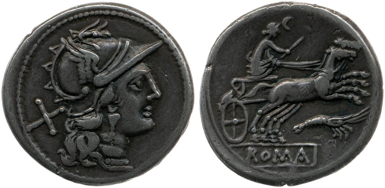 RRC 156/1, аверс, bm