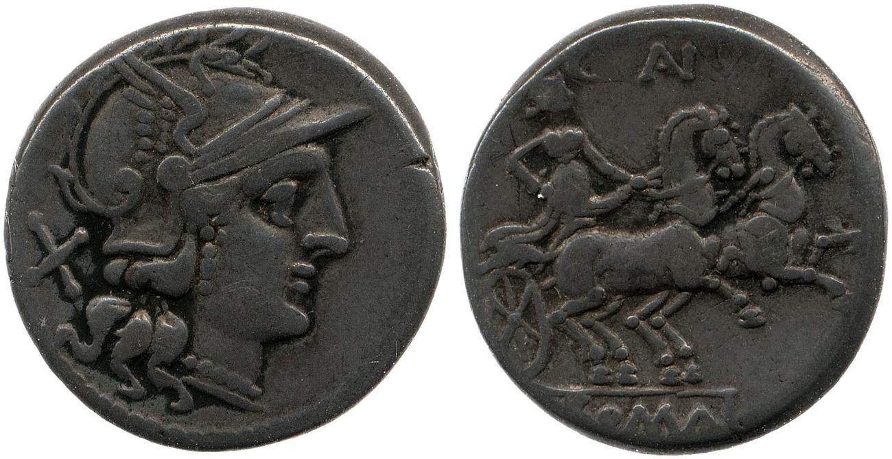 RRC 136/1, аверс, bm