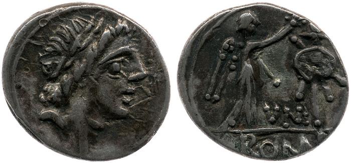 RRC 373/1b, реверс, bm