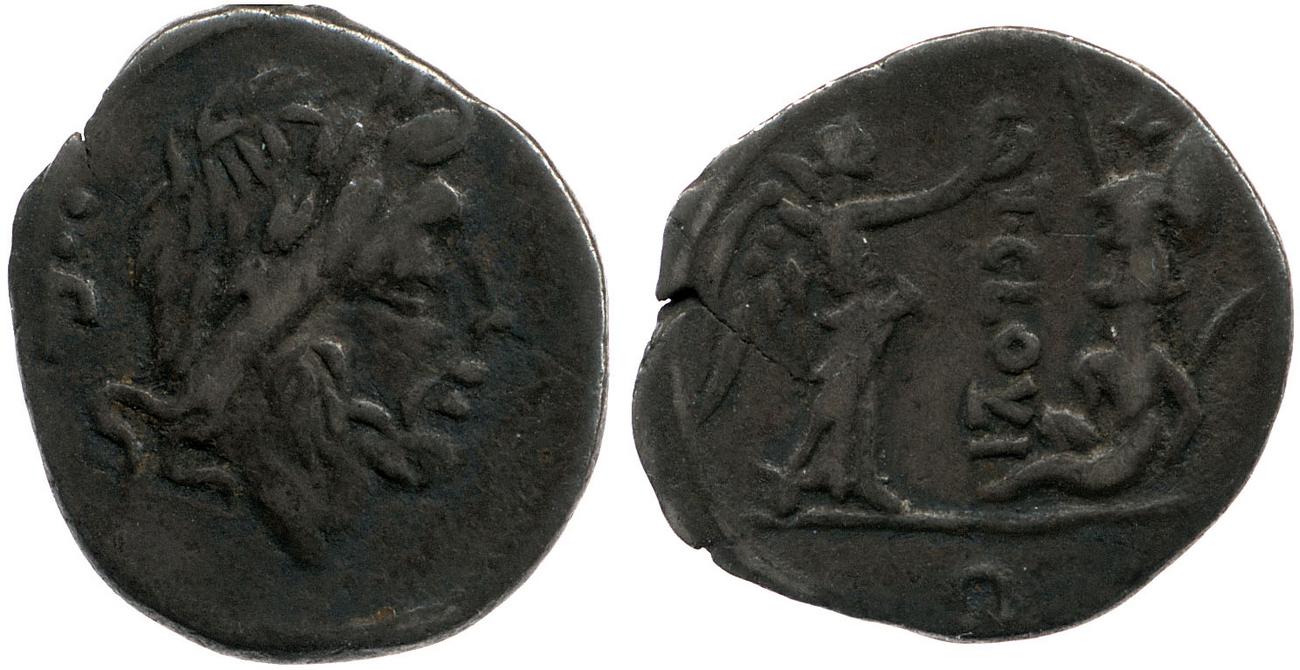 RRC 332/1a, аверс, bm
