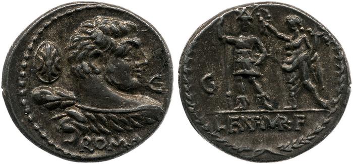 RRC 329/1b, реверс, bm