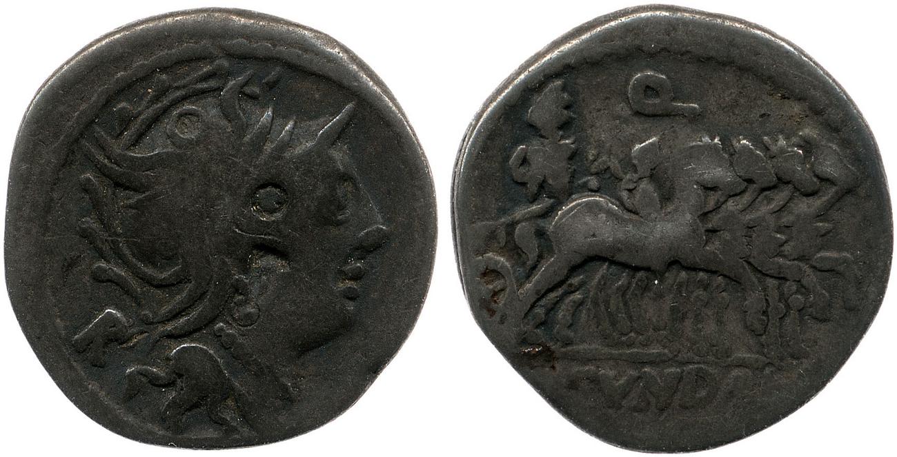 RRC 326/1, аверс, bm
