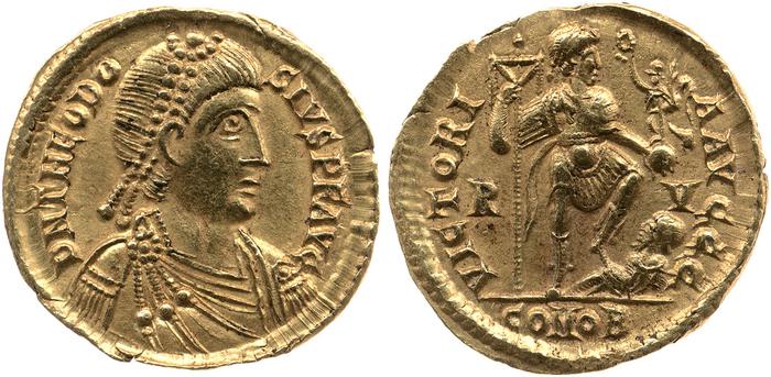реверс RIC X Honorius 1329